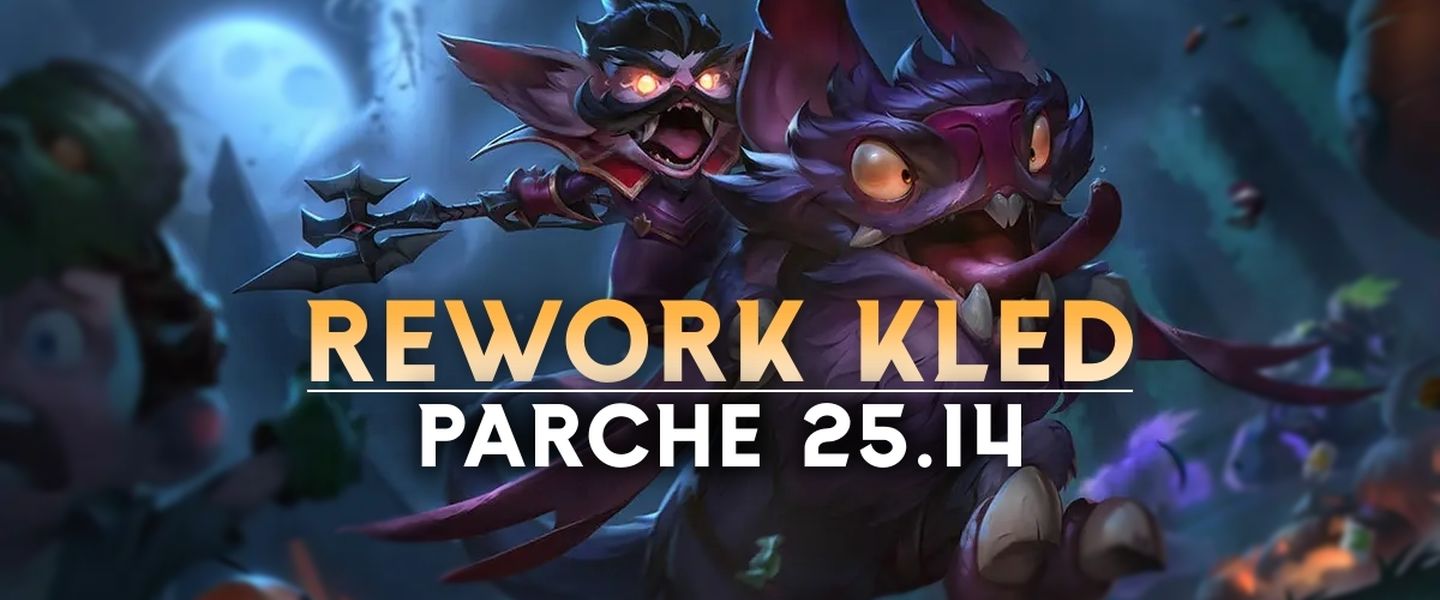 Kled recibirá un gran rework en el parche 25.14 del juego