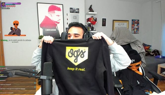 IlloJuan pone punto y final a Og's: su marca de ropa
